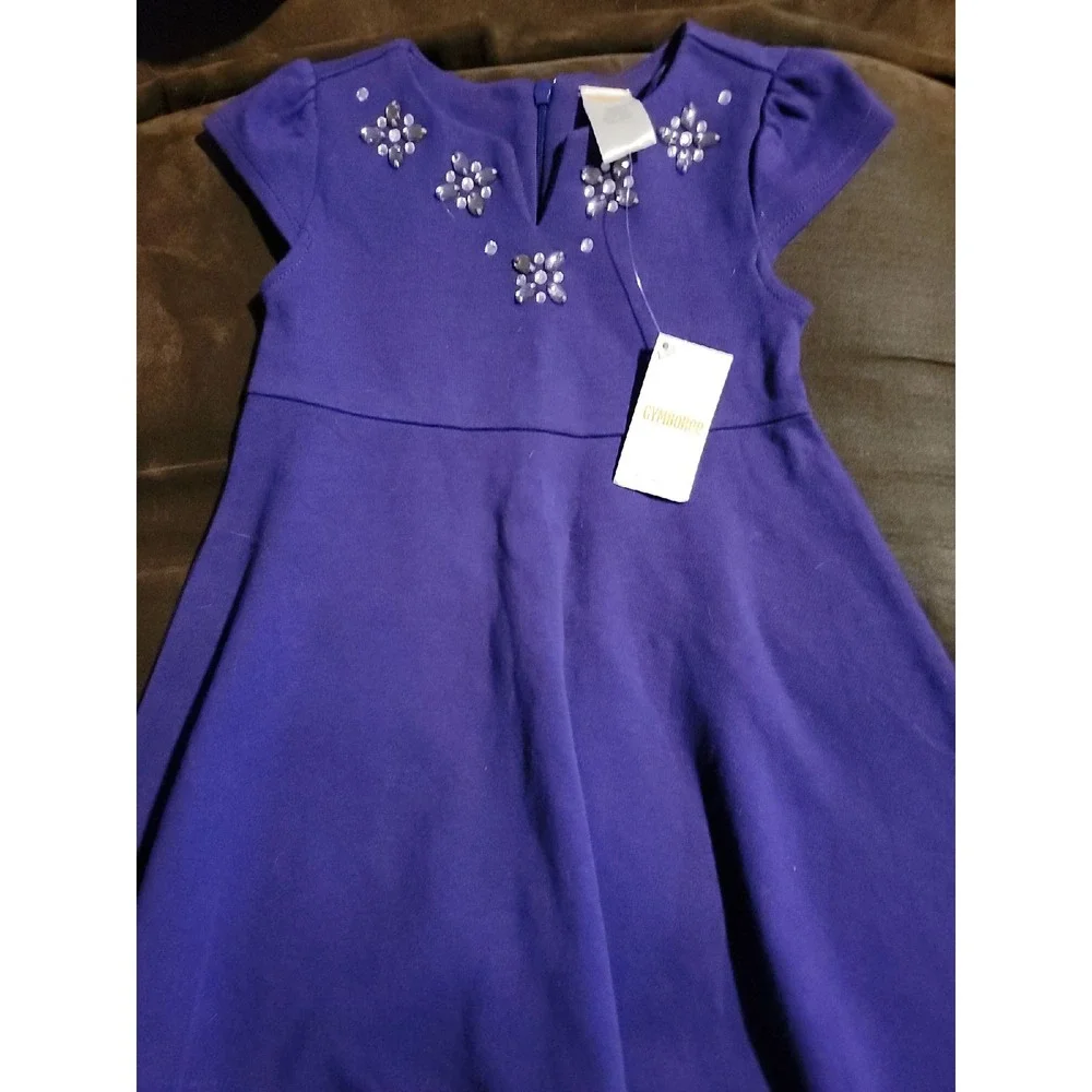 Gymboree purple holiday Christmas dress‎ size 3 nwt